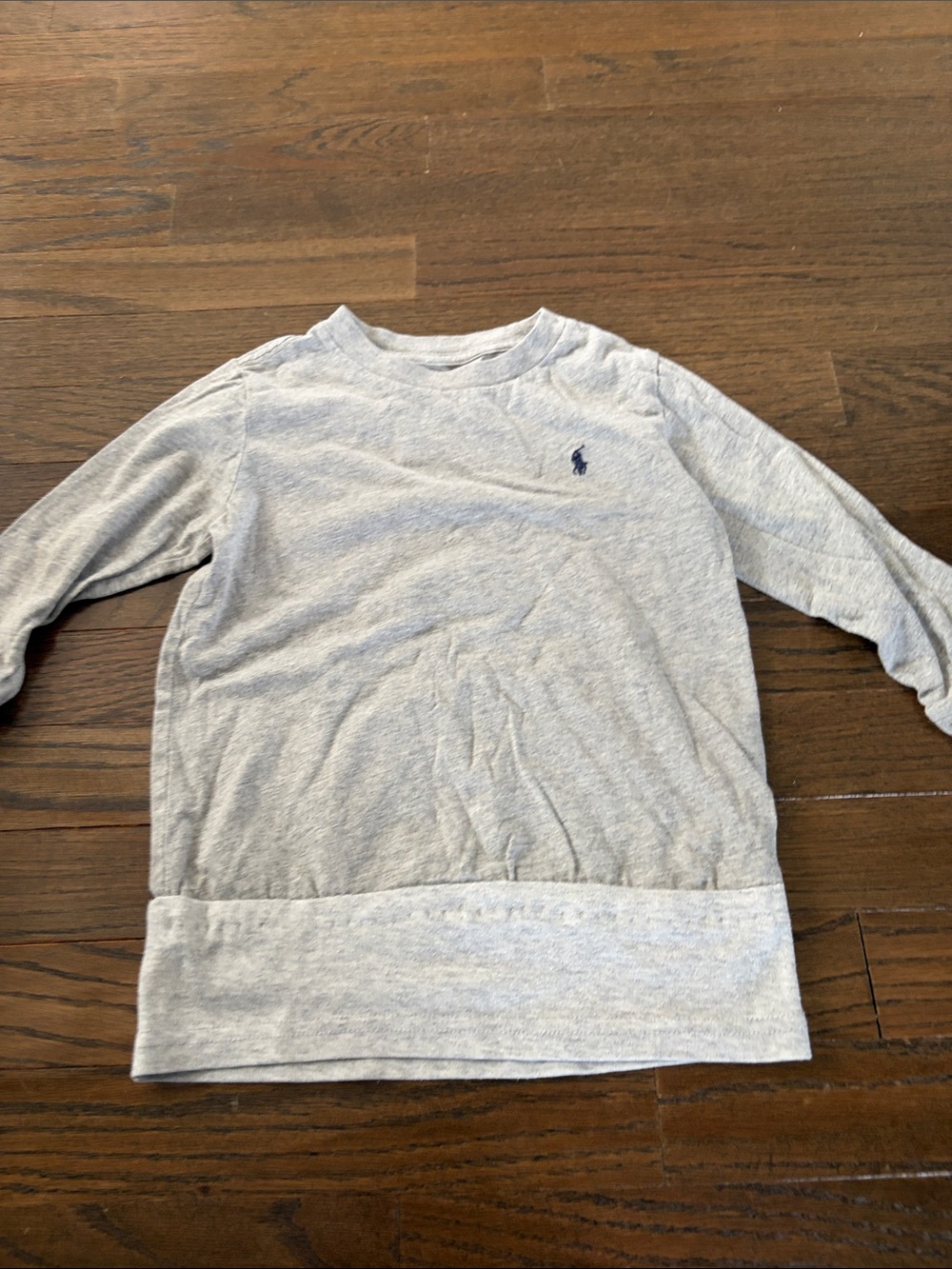 Polo by Ralph Lauren Light Gray Crewneck Sweatshirt with Pony Logo